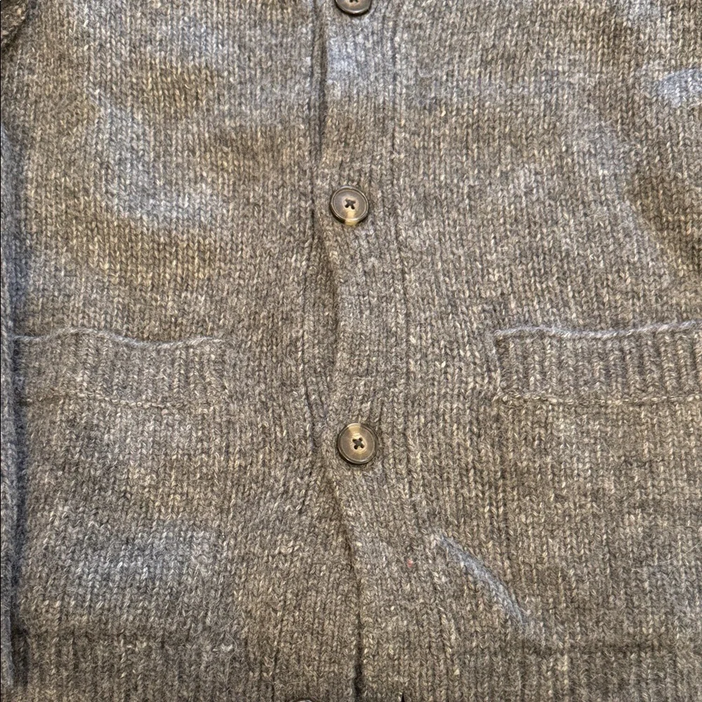 Everlane Men's Charcoal Cardigan